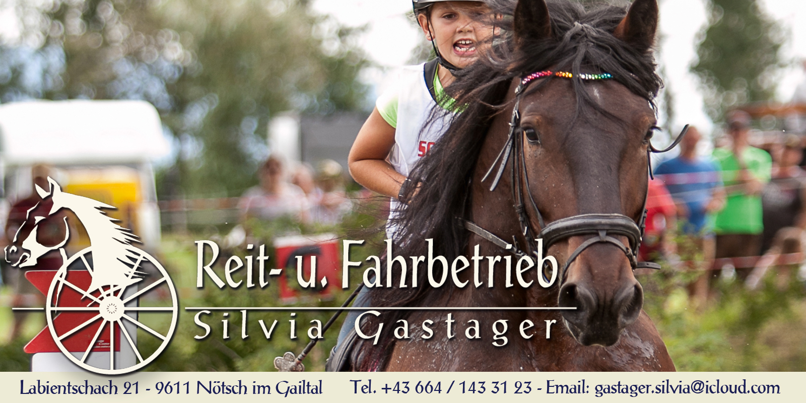 Reiten und Fahren Silvia Gastager